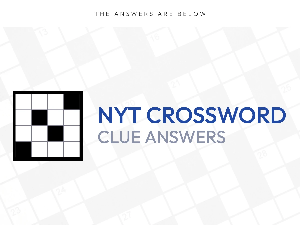 NYT Clue Answer